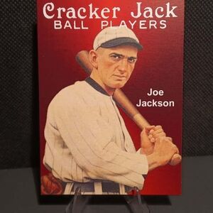 Gem Mint - Shoeless Joe Jackson Cracker Jack Vintage Style Promotional Card